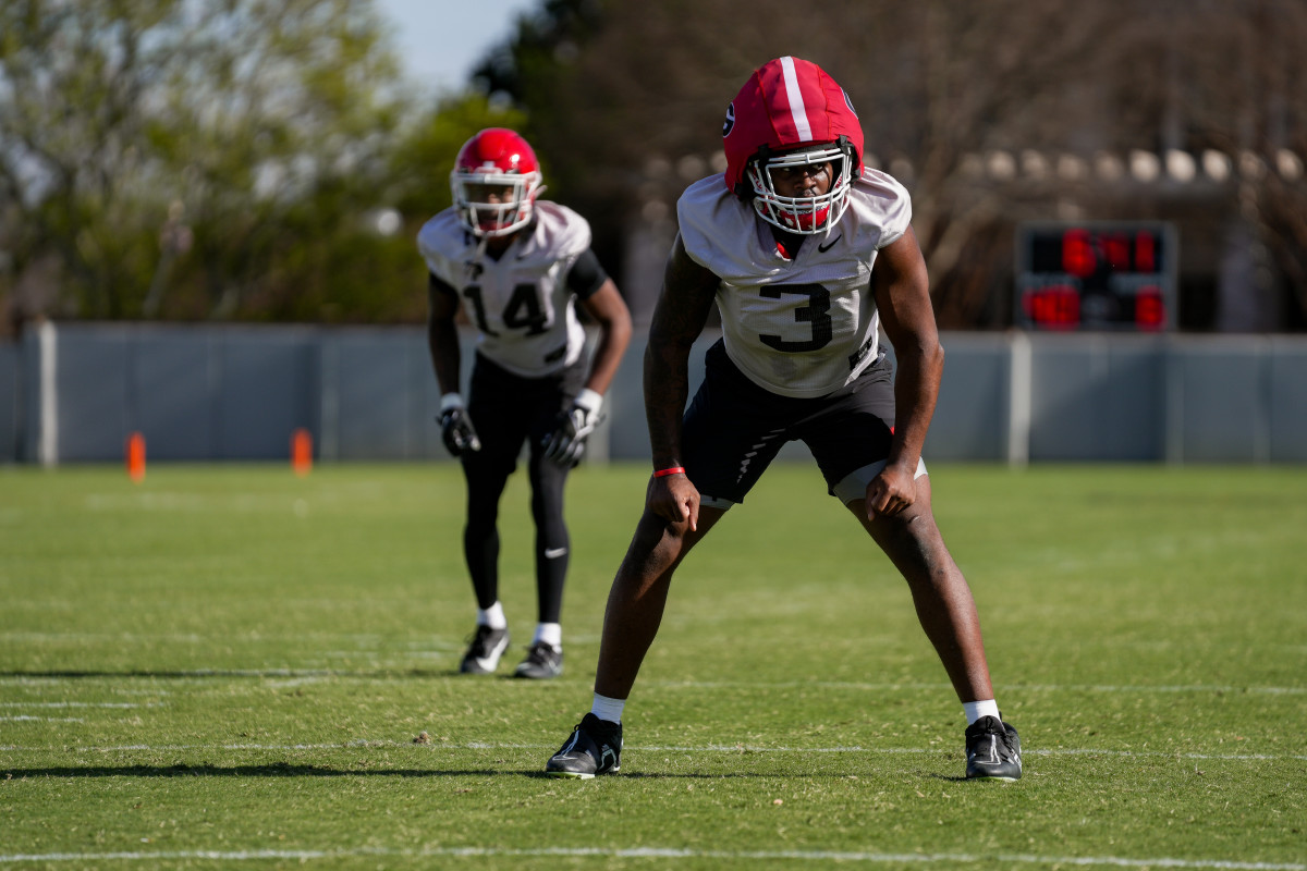LB, CJ Allen has switched numbers from 33 to No. 3
